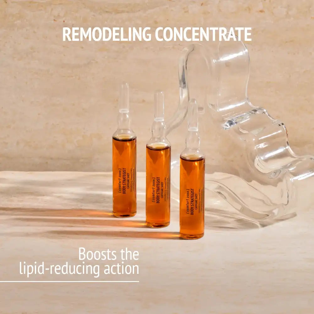 Comfort Zone Body Strategist Tone Shot 4x10ml als verzorgende stap voor het lichaam