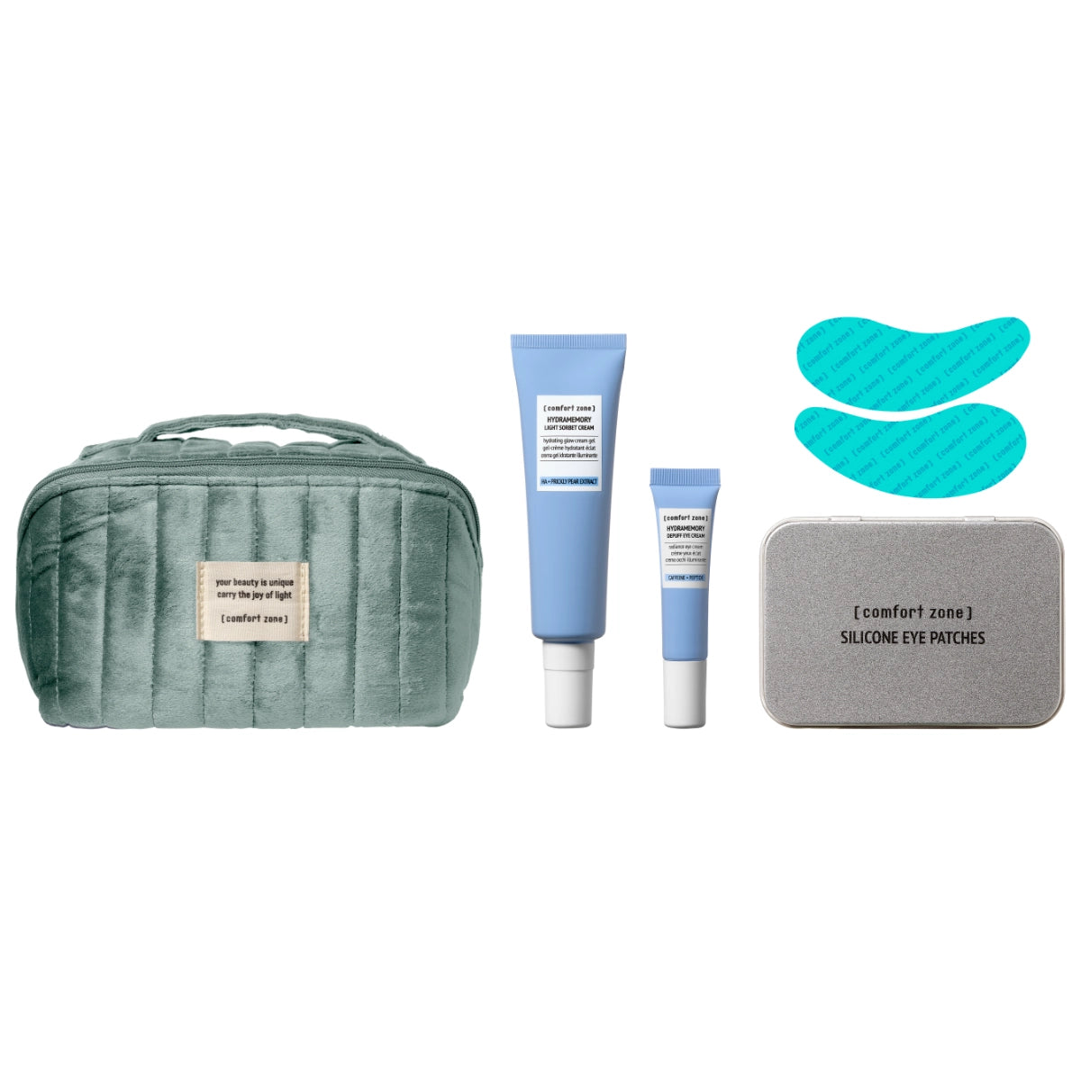 Comfort Zone The Hydra & Glow Beauty Ritual set met Hydramemory crème en silicone oogpatches | Shopjemooi