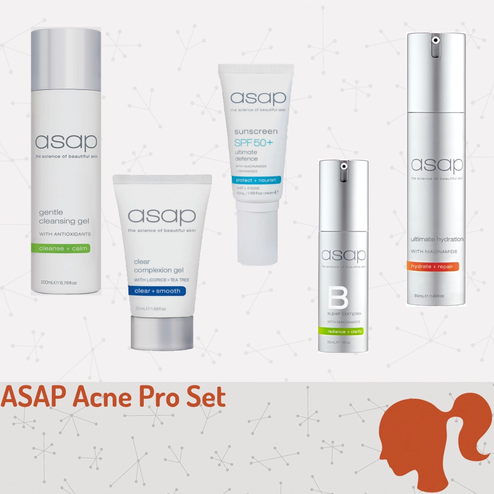 ASAP Acne Pro Set – inclusief gratis Deluxe Facial Cloth