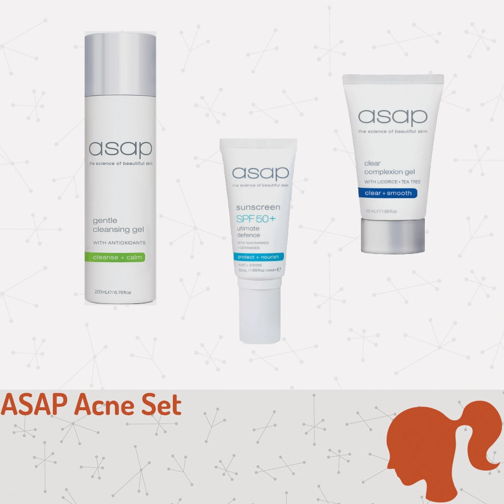 ASAP Acne Set – 3-delig