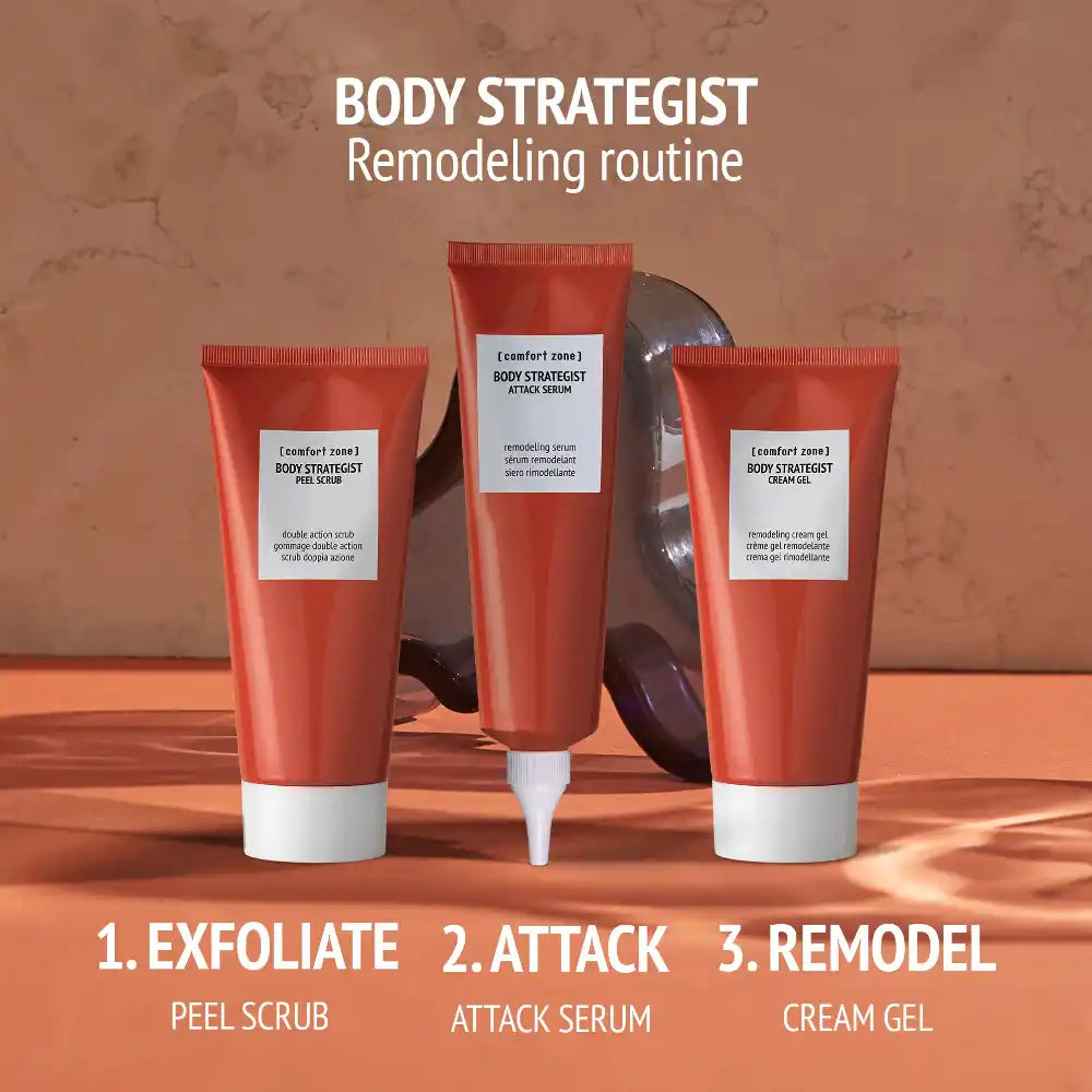 Comfort Zone Body Strategist Cream Gel 200ml als verzorgende stap in je routine