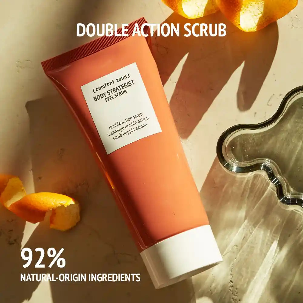 Comfort Zone Body Strategist Peel Scrub 200ml voor een huid die extra verzorging nodig heeft