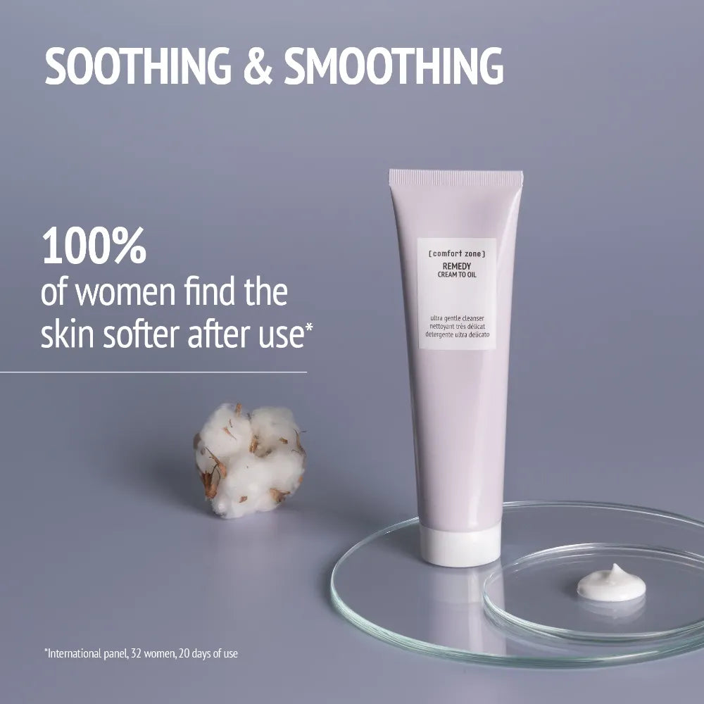 Comfort Zone Remedy Cream to Oil 150ml gezichtsreiniger voor een schoon huidgevoel