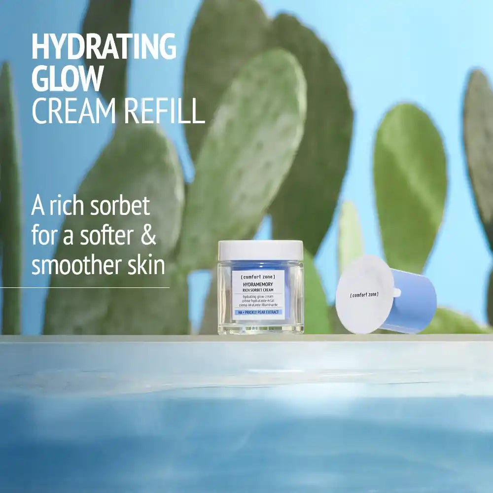 Comfort Zone Hydramemory Rich Sorbet Cream REFILL 50ml als verzorgende stap in je routine