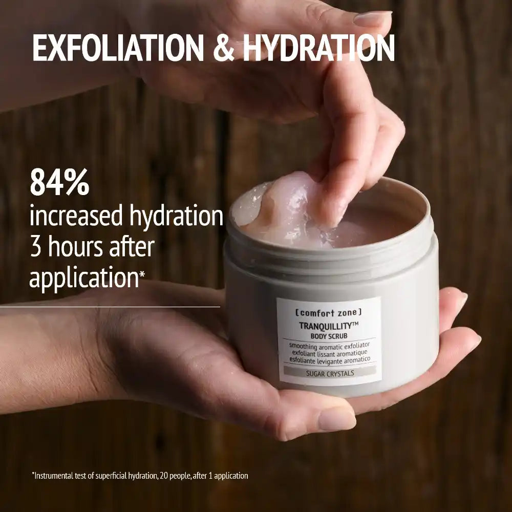 Comfort Zone Tranquillity Scrub 270ml voor een frisser en egaler huidgevoel