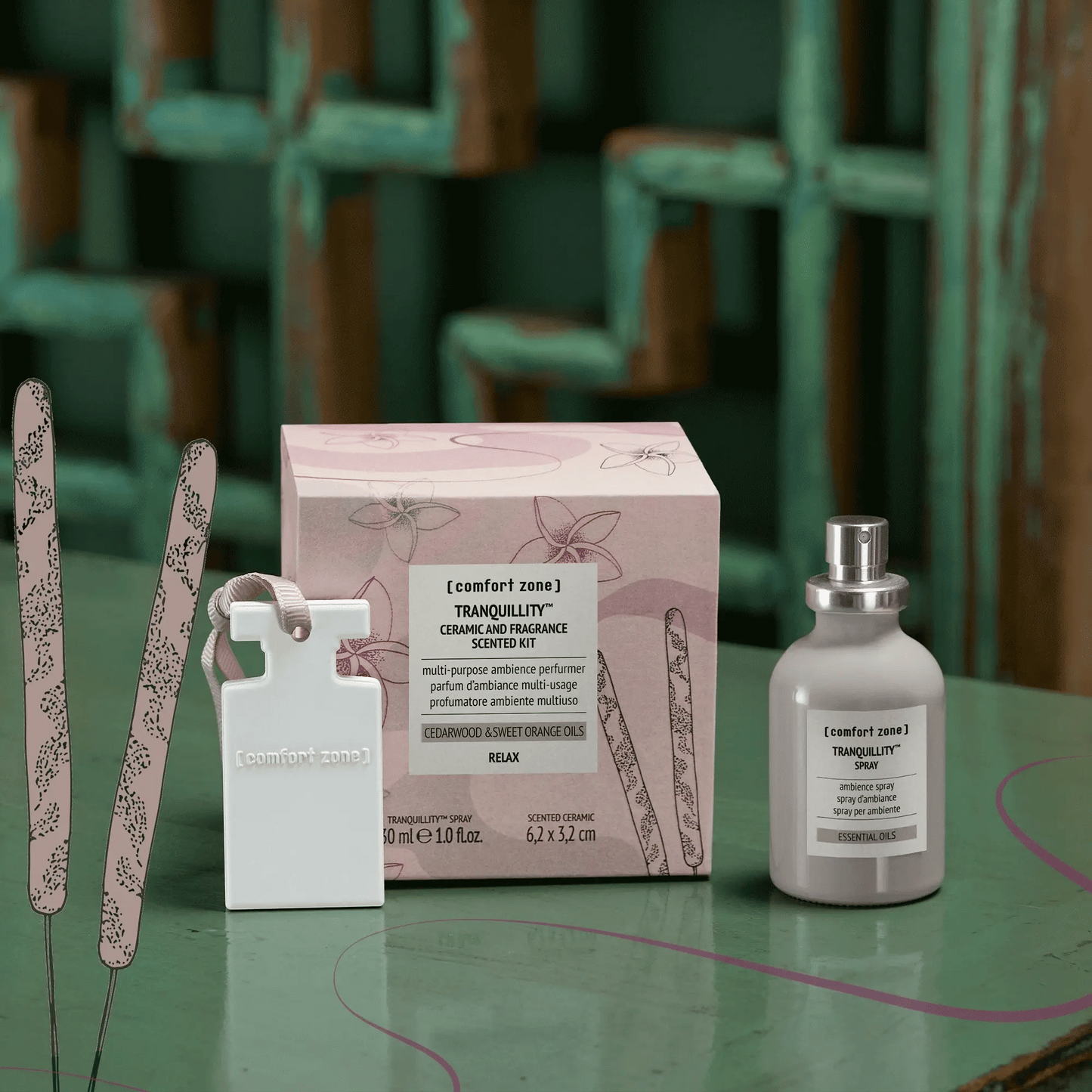 Comfort Zone Giftset - Tranquillity Ceramic and Fragrance Scented Kit