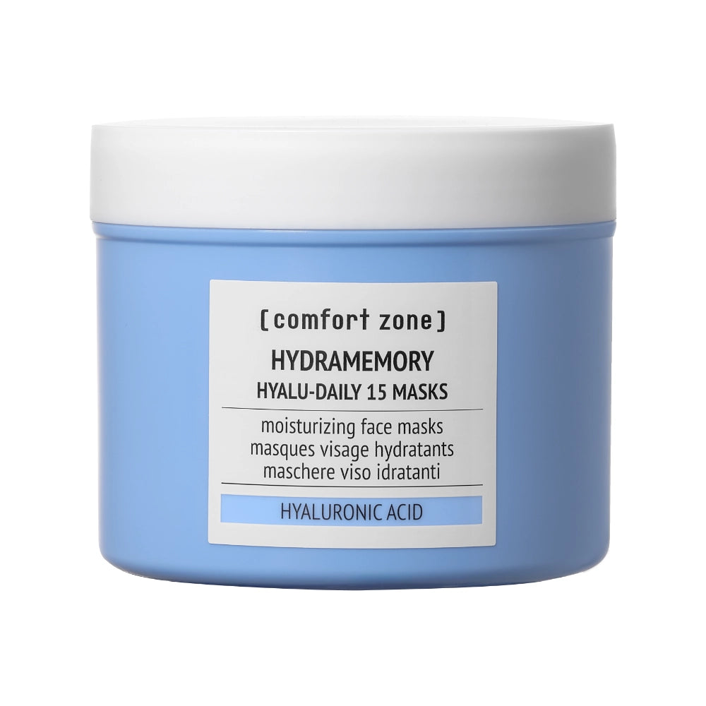 Comfort Zone Hydramemory Hyalu-Daily 15 Masks hydraterende sheet masks met hyaluronzuur