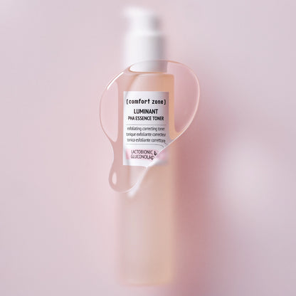Comfort Zone Luminant PHA Essence Toner 100ml met gel-naar-essence textuur