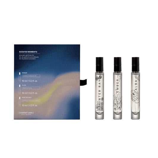 Comfort Zone Scented Moments parfumtrio met Ember, Alba en Winter Ray van 10 ml | Shopjemooi