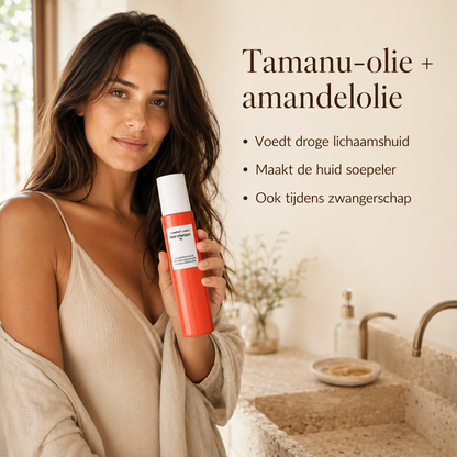 Last van striae, slappe huid of verlies van elasticiteit? De Comfort Zone Body Strategist Oil is een intensieve lichaamsolie met biologische tamanu-olie en zoete amandelolie die de huid compacter en soepeler maakt.