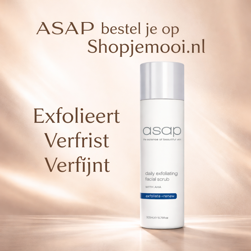 ASAP Daily Exfoliating Facial Scrub gebruik – milde dagelijkse scrub celvernieuwing