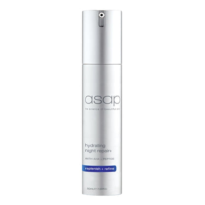 ASAP Hydrating Night Repair+ 50ml nachtcrème met AHA voor doffe huid