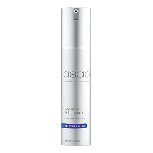 ASAP Hydrating Night Repair+ 50ml nachtcrème met AHA voor doffe huid