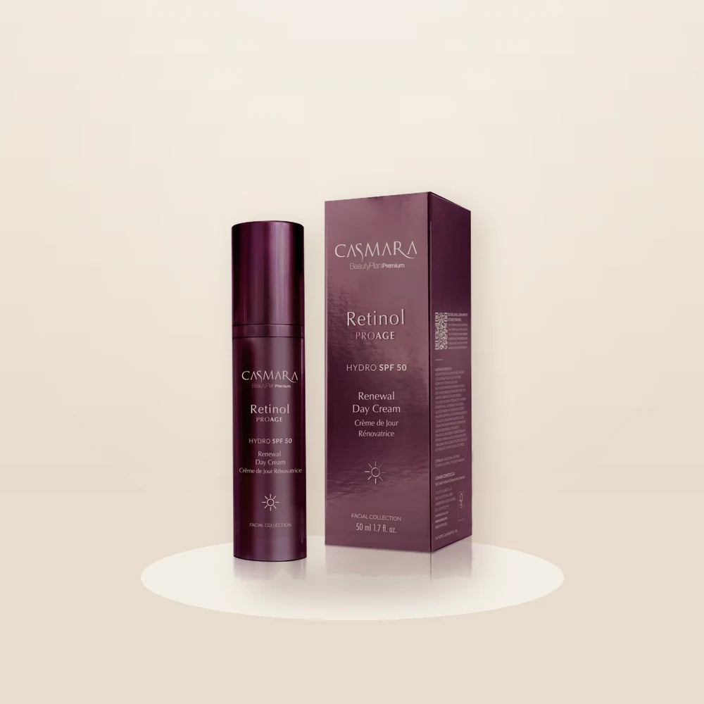 Casmara Retinol ProAge Renewal Day Cream SPF50 50ml dans une ambiance chaleureuse