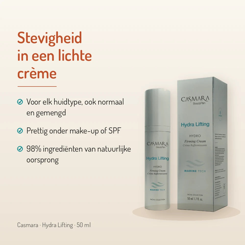 Casmara Hydro Firming Cream 50ml: lichte verstevigende crème met zeewier