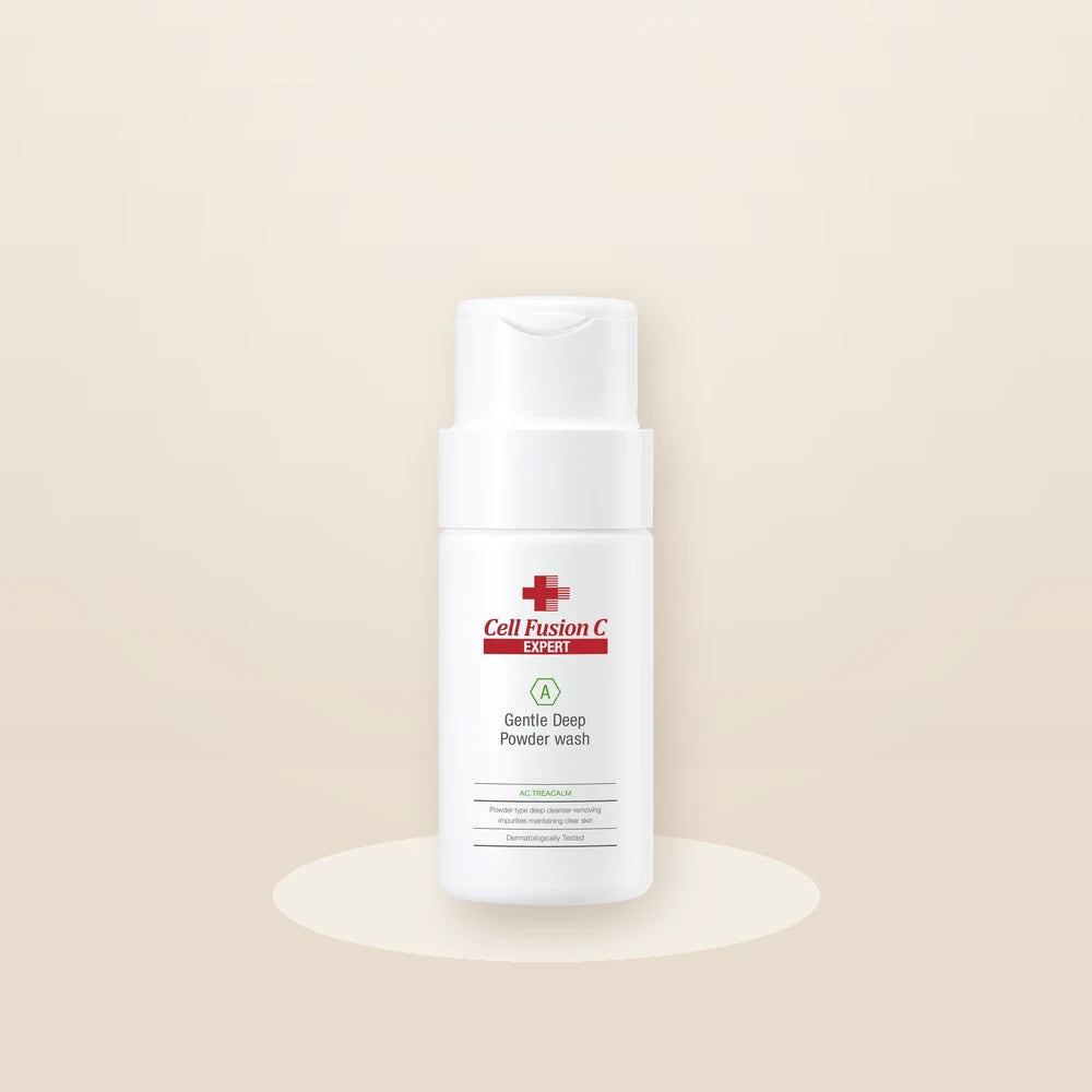 Cell Fusion C Gentle Deep Powder Wash 70gr in warme sfeer