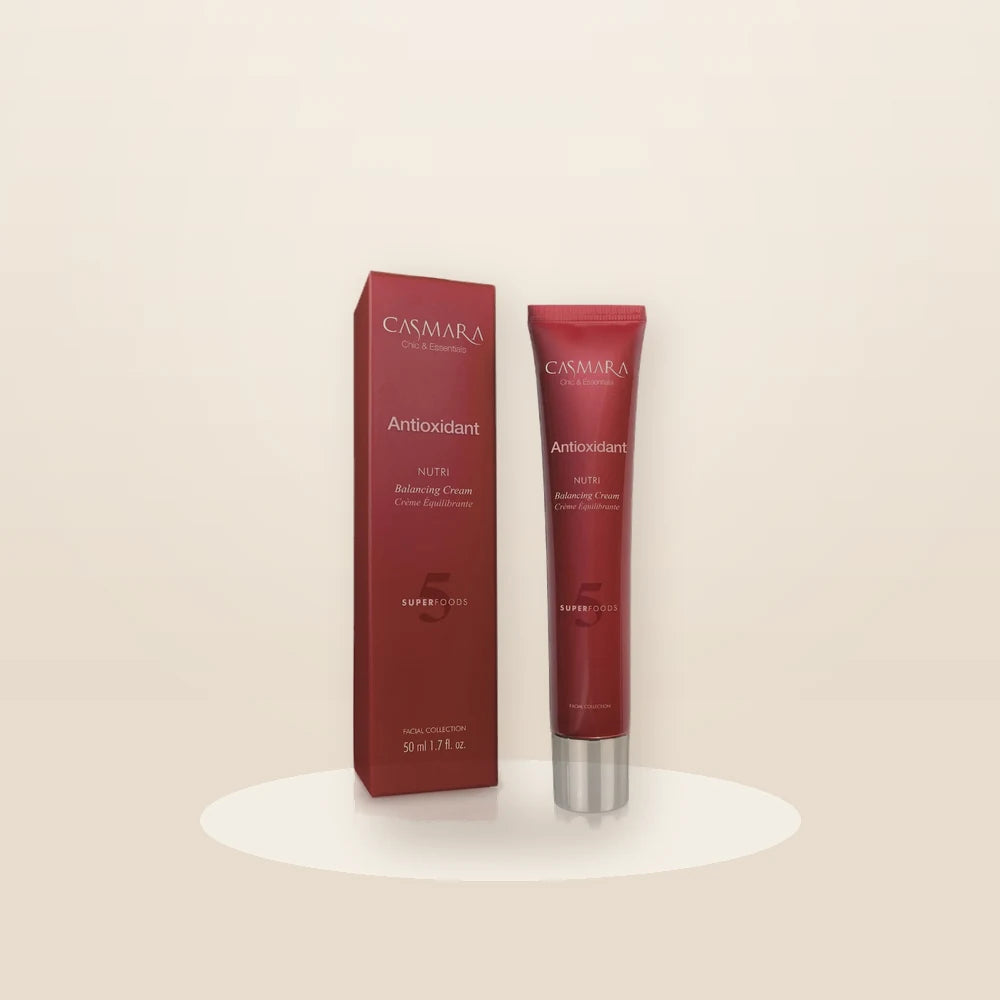 Casmara Crème Antioxydante Nutri Équilibrante 50ml dans une ambiance chaleureuse