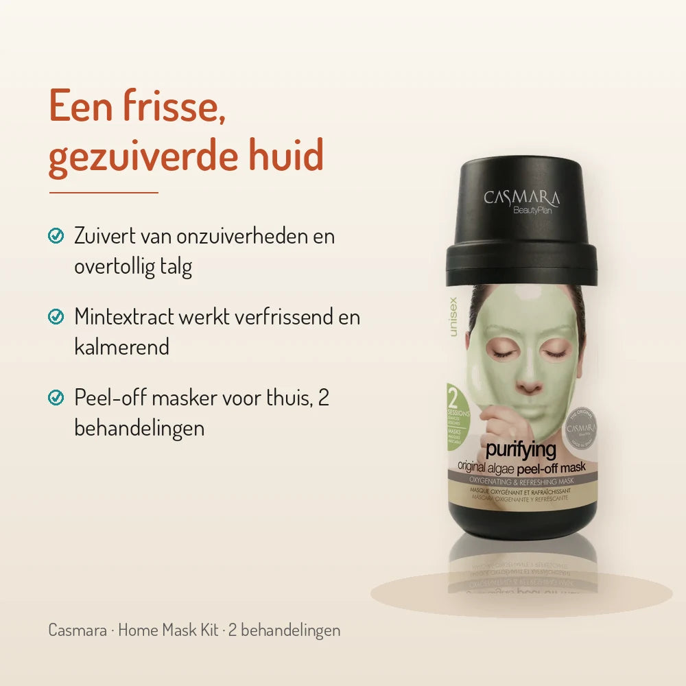 Casmara Purifying Home Mask Kit : masque peel-off purifiant à domicile