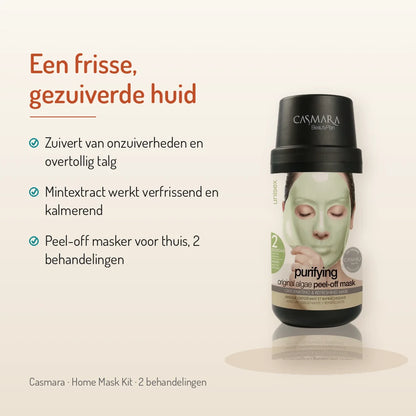 Casmara Purifying Home Mask Kit : masque peel-off purifiant à domicile