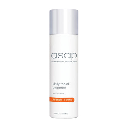 ASAP Daily Facial Cleanser 200ml | reinigt met 12% AHA als je huid dof of verstopt oogt