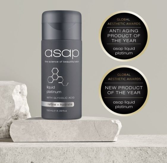ASAP Liquid Platinum 130ml – textuur