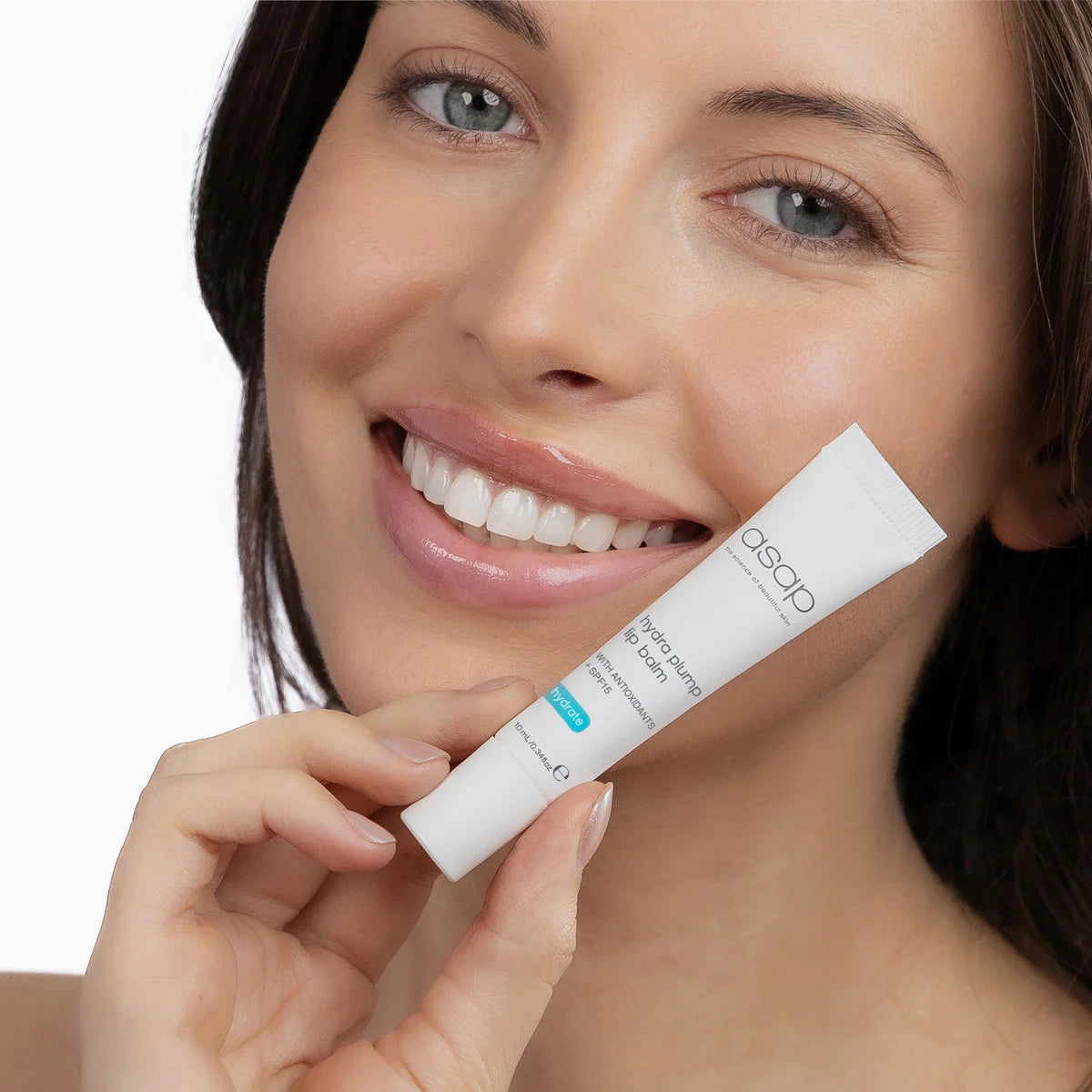 ASAP Hydrating Lip Balm+ 10ml – aangebracht op de huid