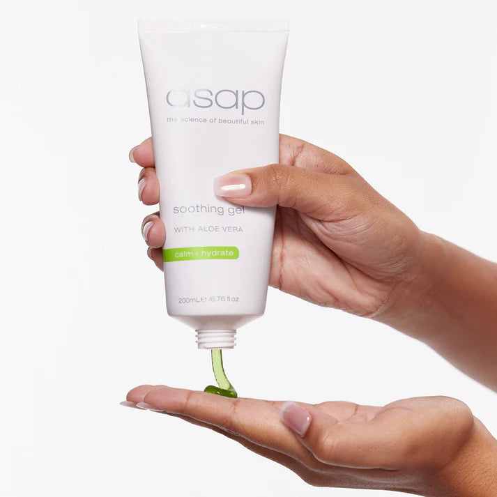 ASAP Soothing Gel 200ml – aangebracht op de huid