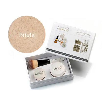 beMineral Start Today Kit met BodyGlow | make-up set met foundation blush en body glow