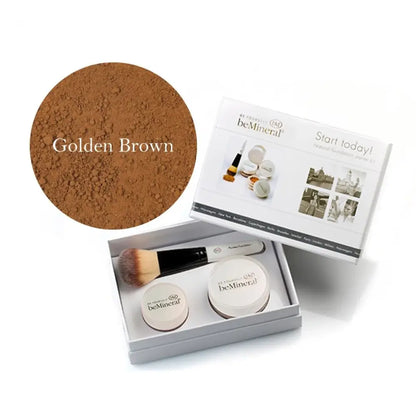 beMineral Start Today Kit met Sun Kissed Bronzer | make-up set met foundation blush en bronzer