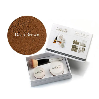 beMineral Start Today Kit met Sun Kissed Bronzer | make-up set met foundation blush en bronzer