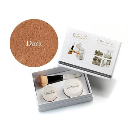 beMineral Start Today Kit met Sun Kissed Bronzer | make-up set met foundation blush en bronzer