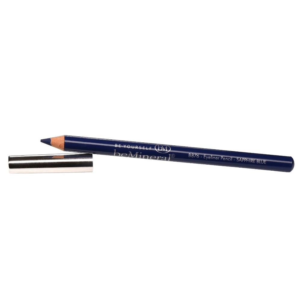 beMineral Eyeliner Pencil Vegan Sapphire Blue voor een fris blauw kleuraccent