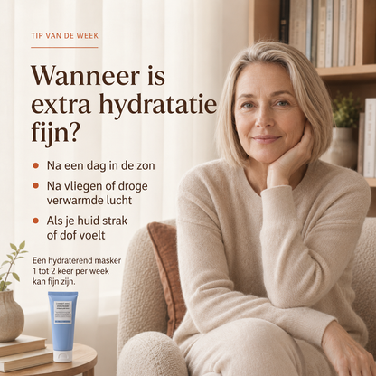 Het Comfort Zone Hydramemory Plump Mask bevat hyaluronzuur, huidvriendelijke suikers en cactusvijgextract die de huid in één masker intens hydrateren, het vochtgehalte op peil houden en beschermen tegen externe stressoren.