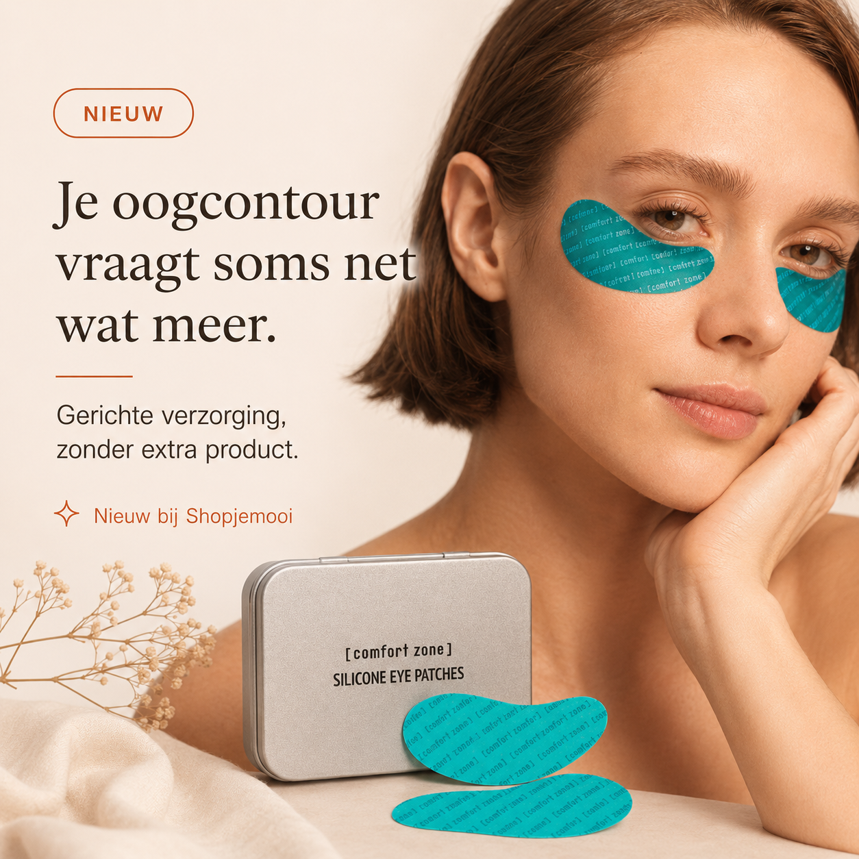maken je oogcrème gerichter als je oogcontour extra verzorging nodig heeft