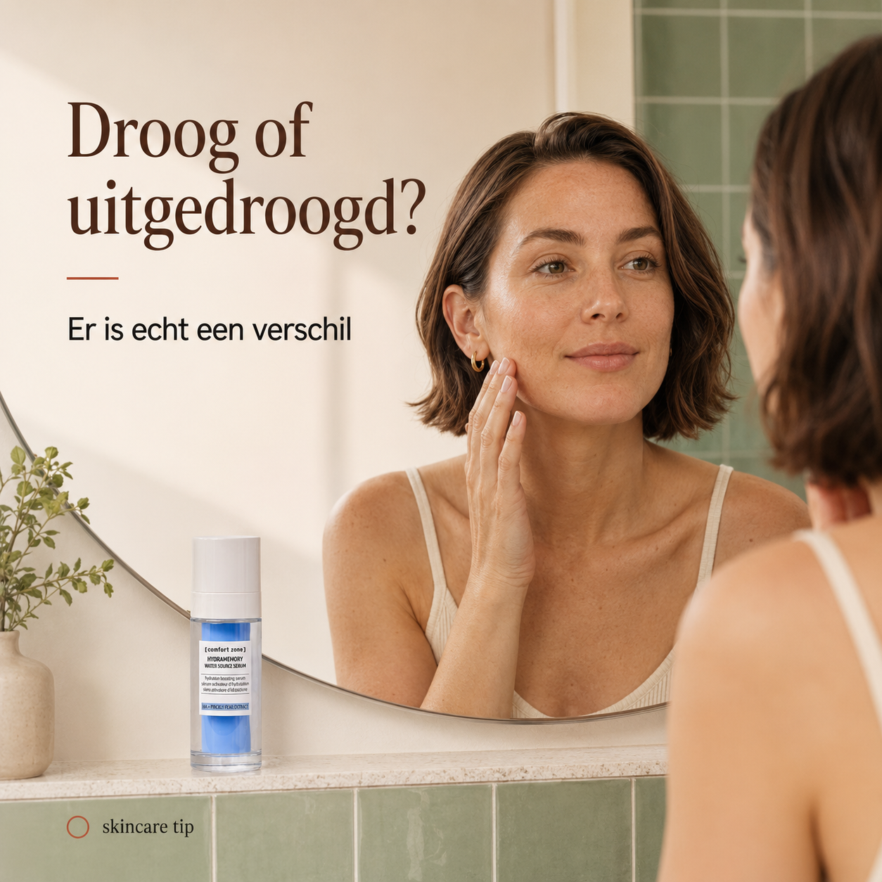 Het Comfort Zone Hydramemory Water Source Serum is een fris, licht hydratatiebooster met de patented SKIN-ADAPTIVE™ HYDRATION technologie