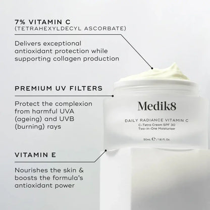 Medik8 Daily Radiance Vitamin C 50ml (met SPF30)