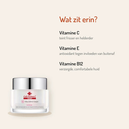 Ingrediënten Cell Fusion C Vita.CEB12 Cream 50ml: vitamine C, vitamine E, vitamine B12