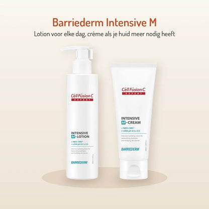 Cell Fusion C Intensive M-Cream en Intensive M-Lotion samen, Barriederm-lijn